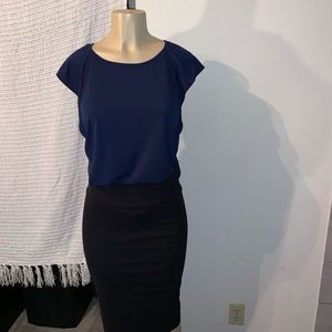 Roz & Ali - Beautiful Classy Shortsleeved Blouse